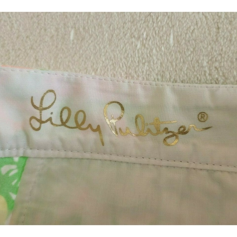 Lilly Pulitzer The Buttercup Scalloped Shorts Womens Size 00 - Picture 5 of 7